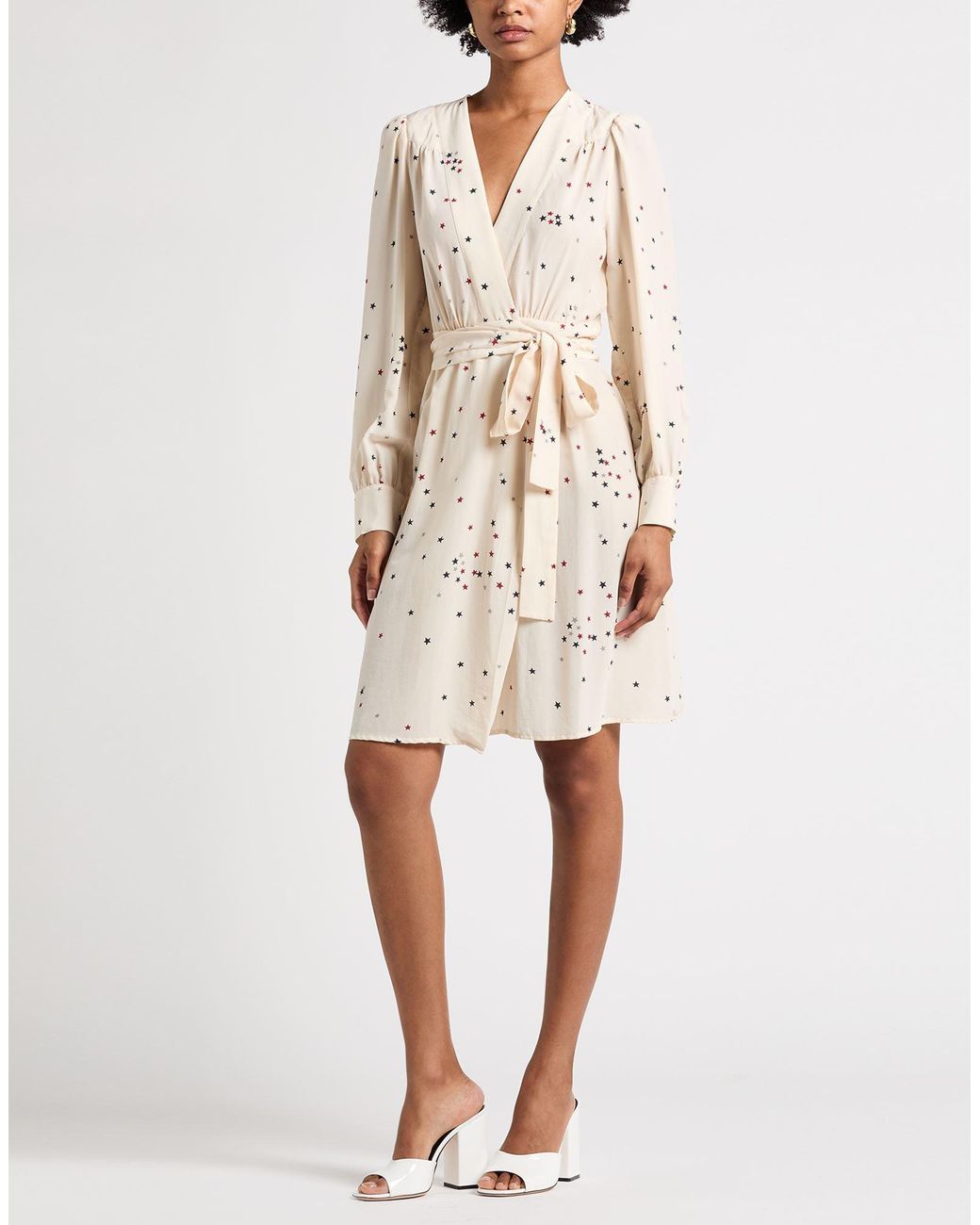 Attic And Barn Natural Mini Dress