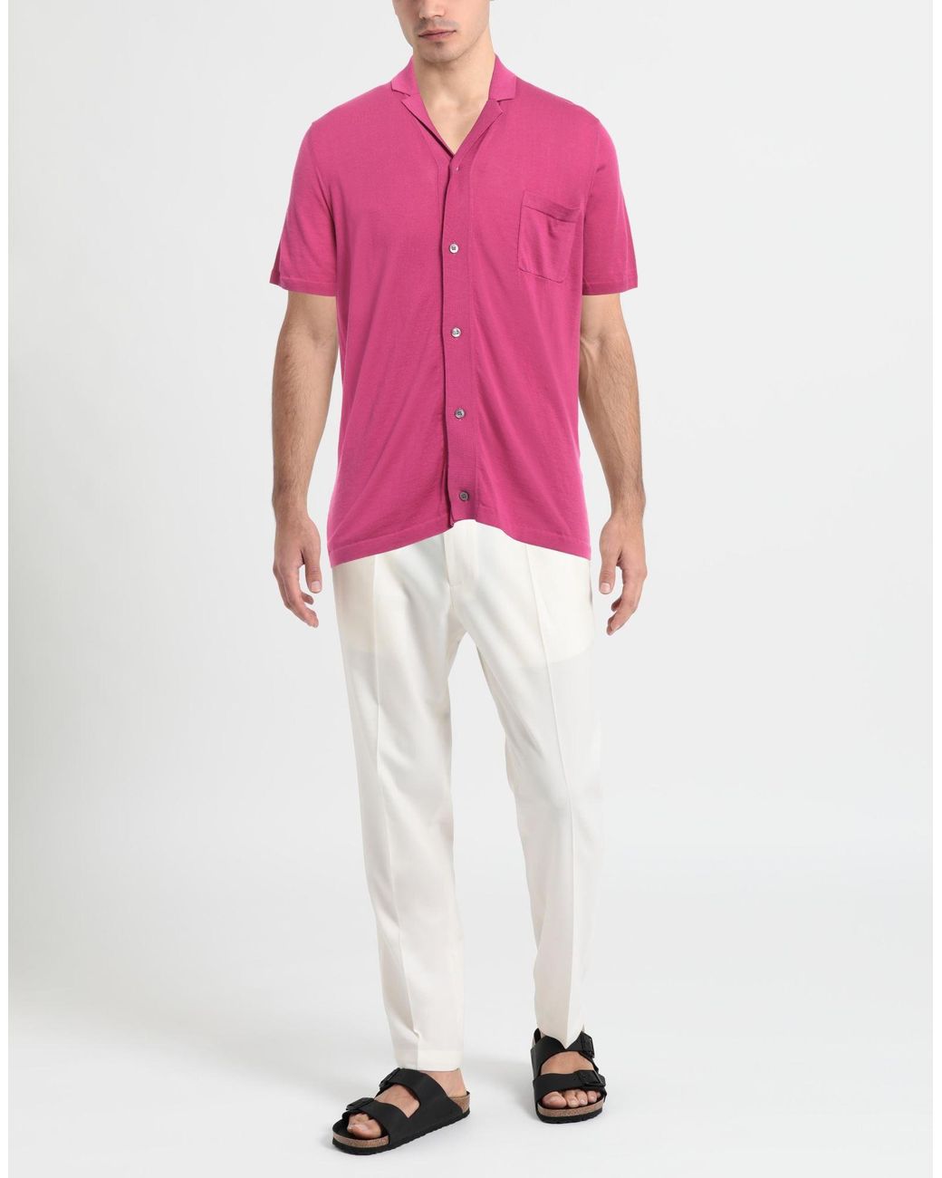 Drumohr Pink Shirt for men