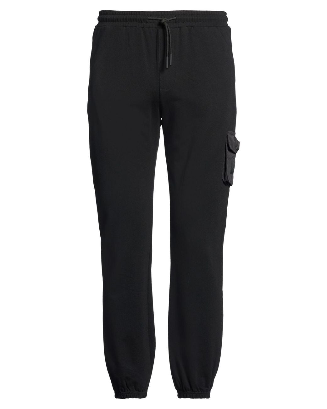 North Sails Black Pants Cotton, Elastane for men