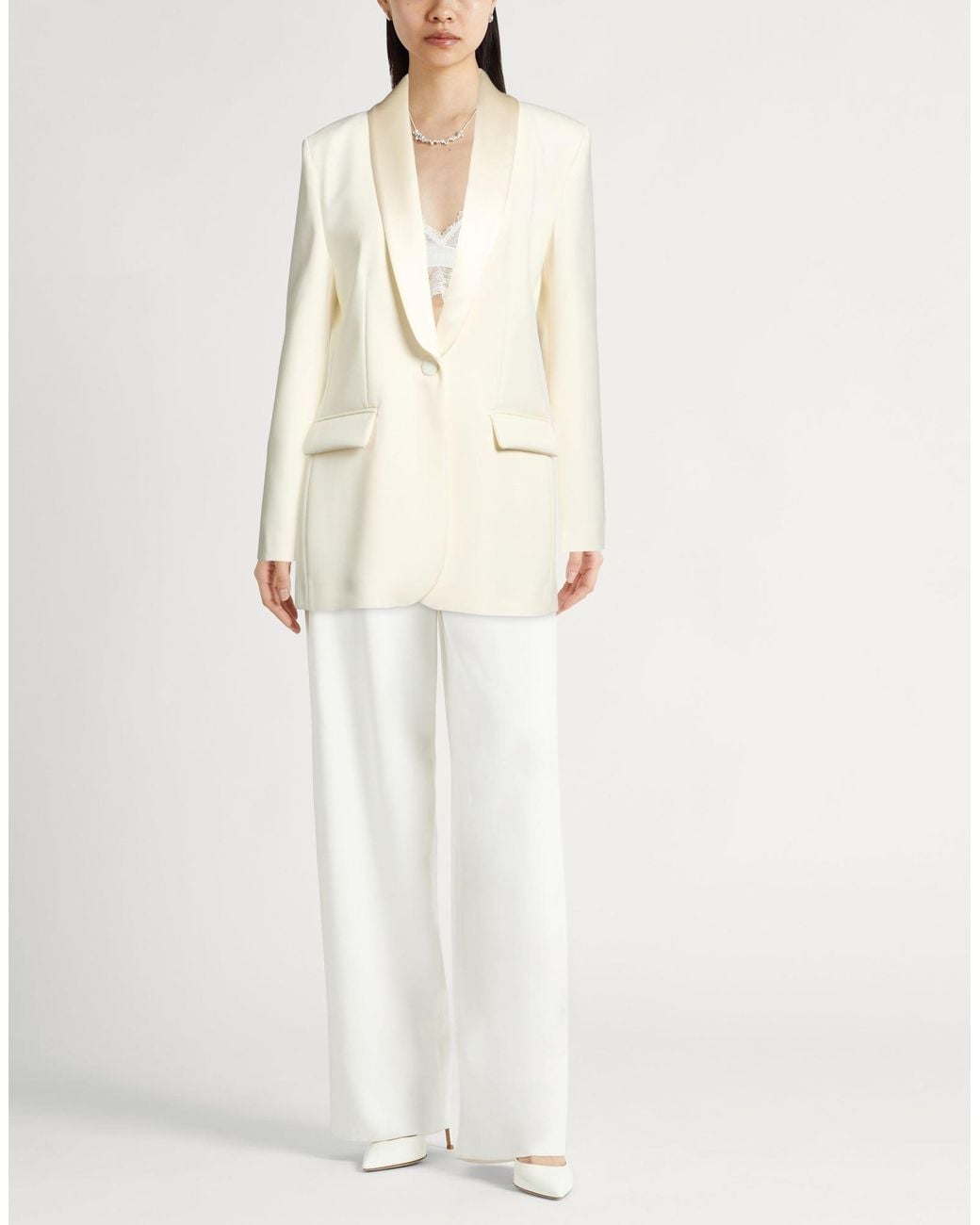 Blazer di Semicouture in Natural