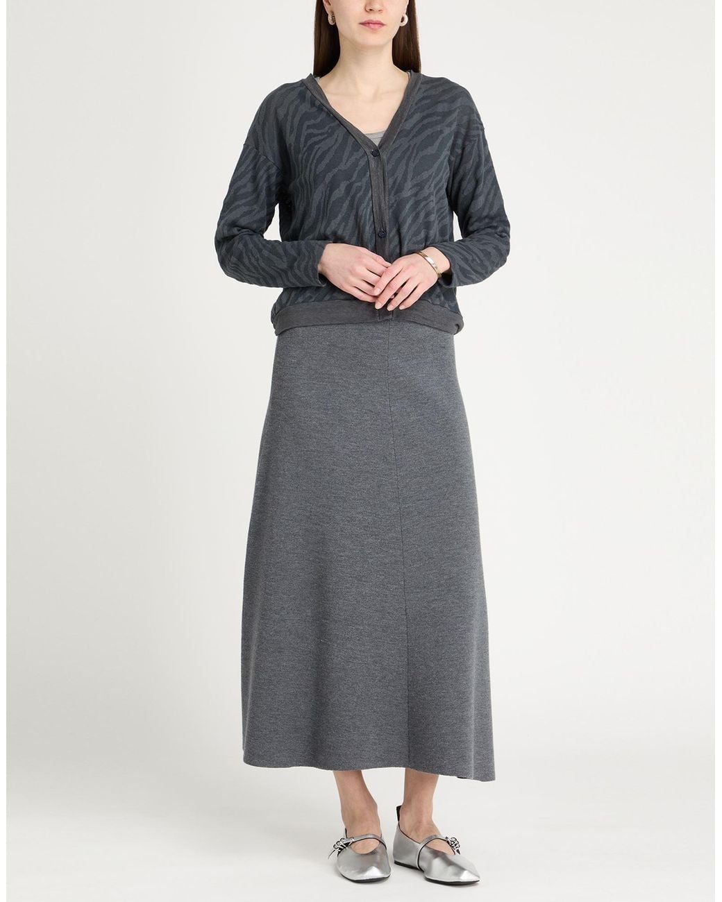 Crossley Blue Cardigan Cotton, Linen, Polyamide