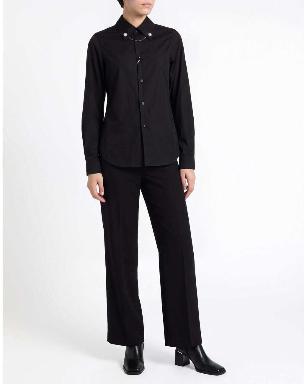 Noir Kei Ninomiya Black Shirt Cotton