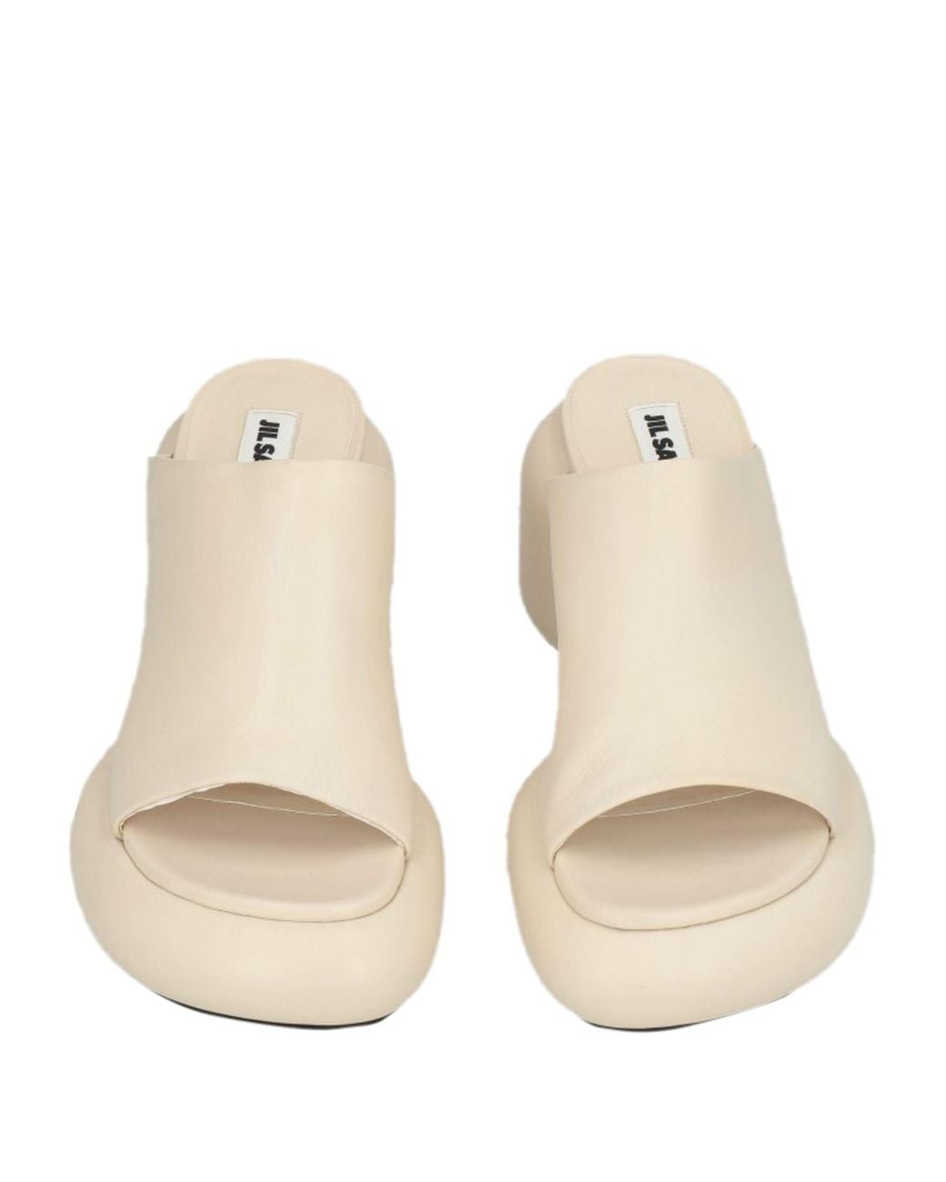 Jil Sander Natural Sandals Leather