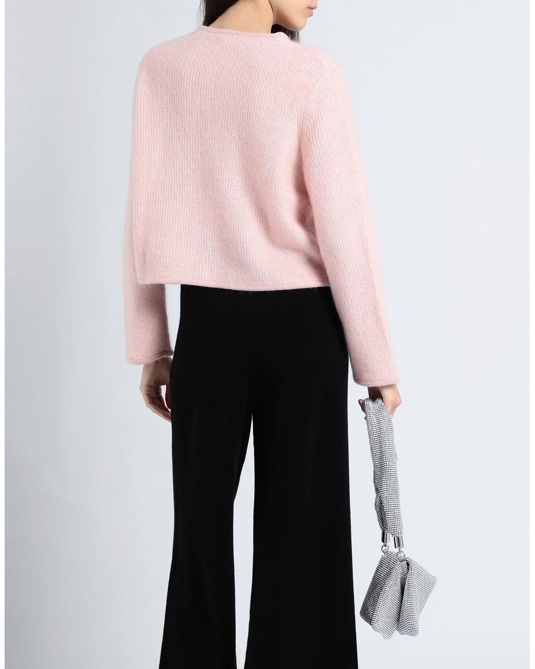 Arket top pink cardigan