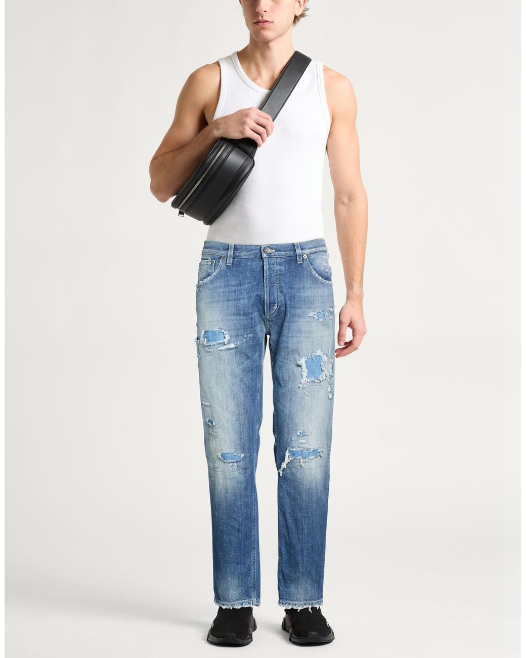 Dondup Blue Jeans Cotton for men