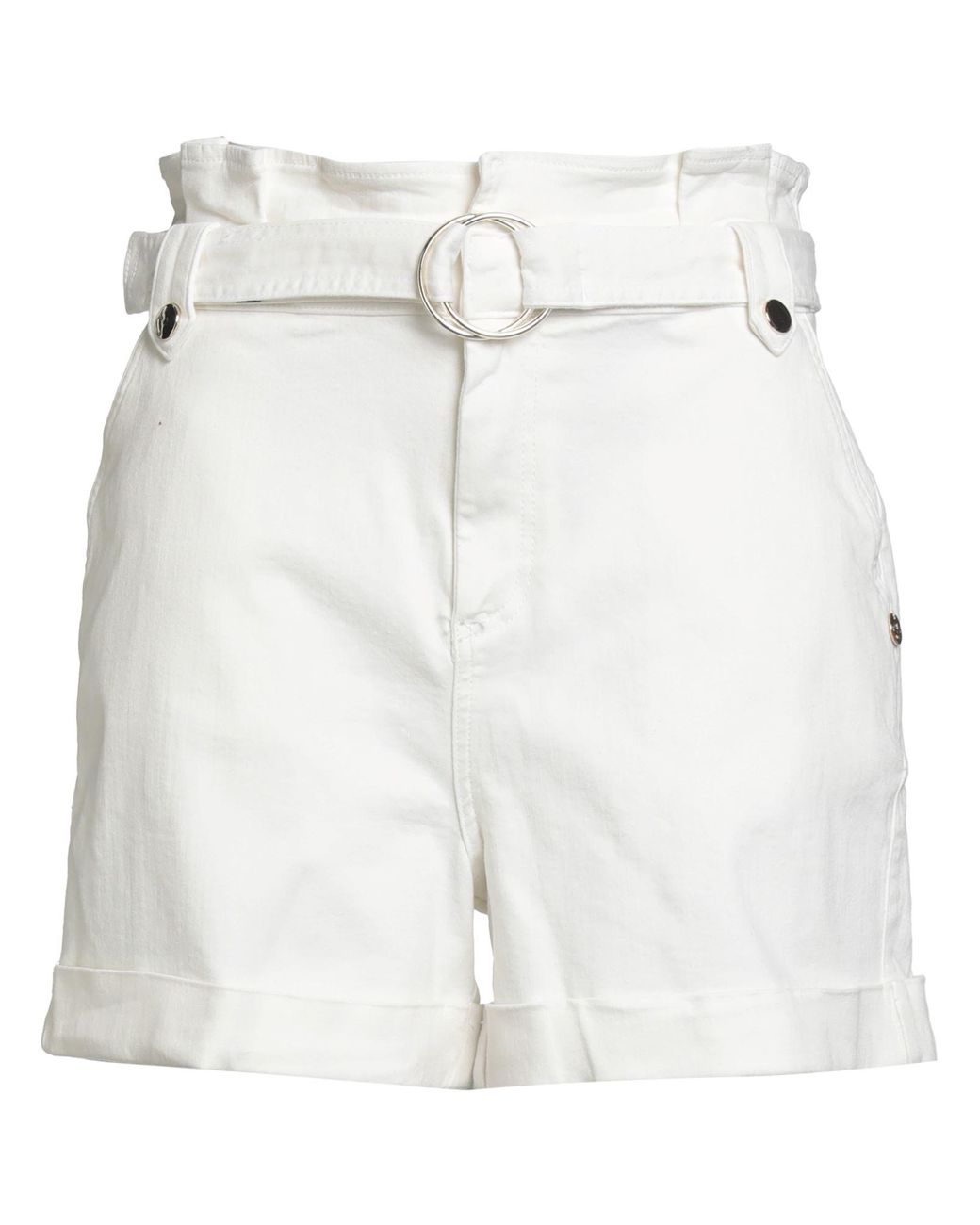 Rebel Queen Denim Shorts in Grey Lyst UK