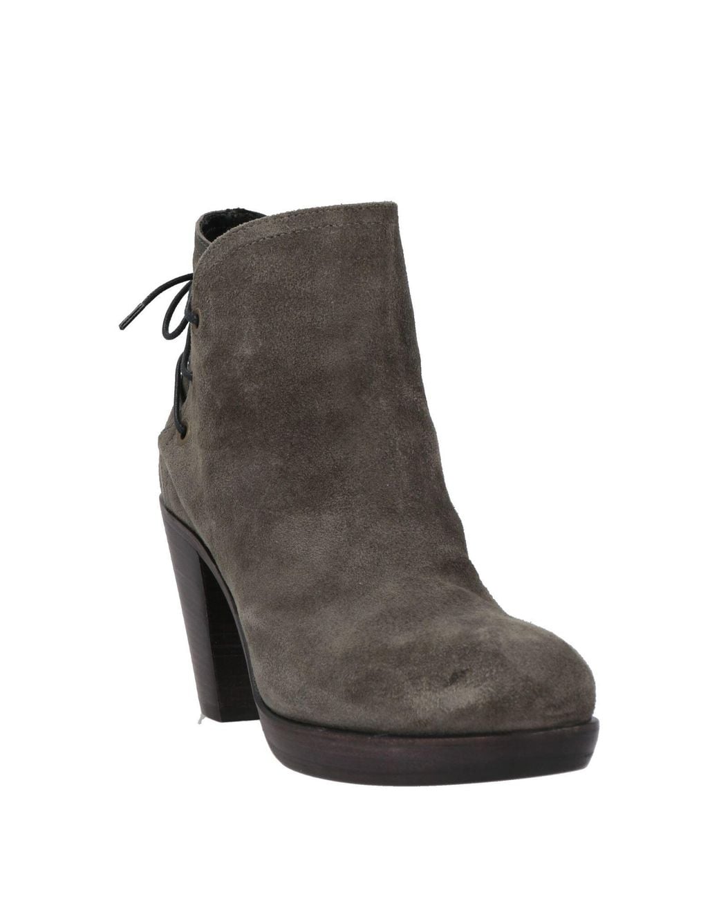 Fiorentini + Baker Brown Military Ankle Boots Leather