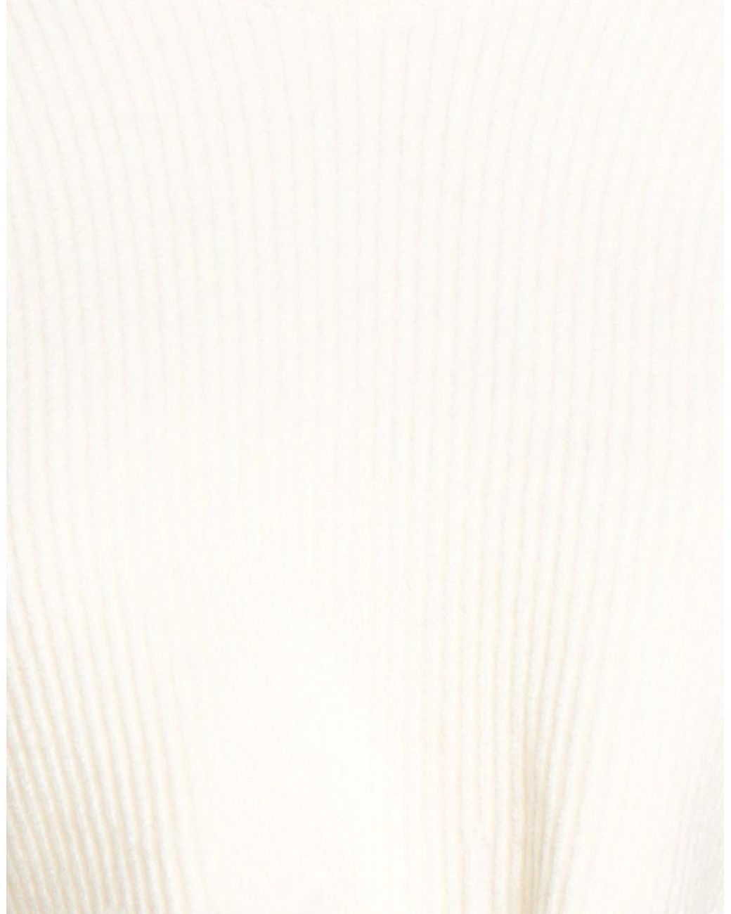 A PAPER KID White Sweater Viscose, Polyester, Polyamide
