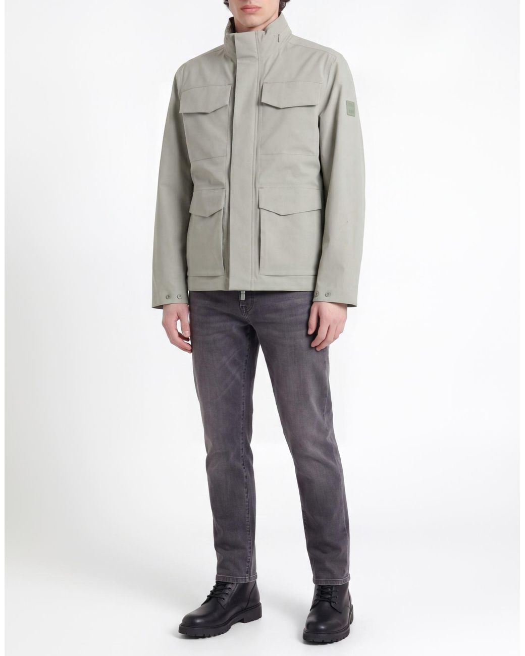 Guess Gray Jacket for men