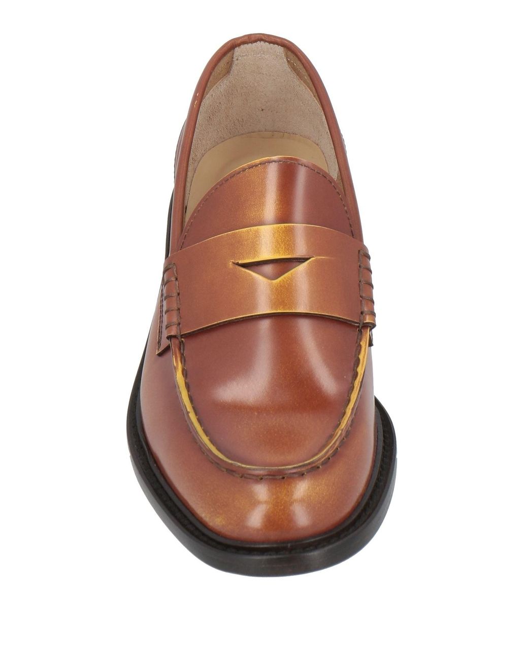 Doucal's Brown Tan Loafers Leather