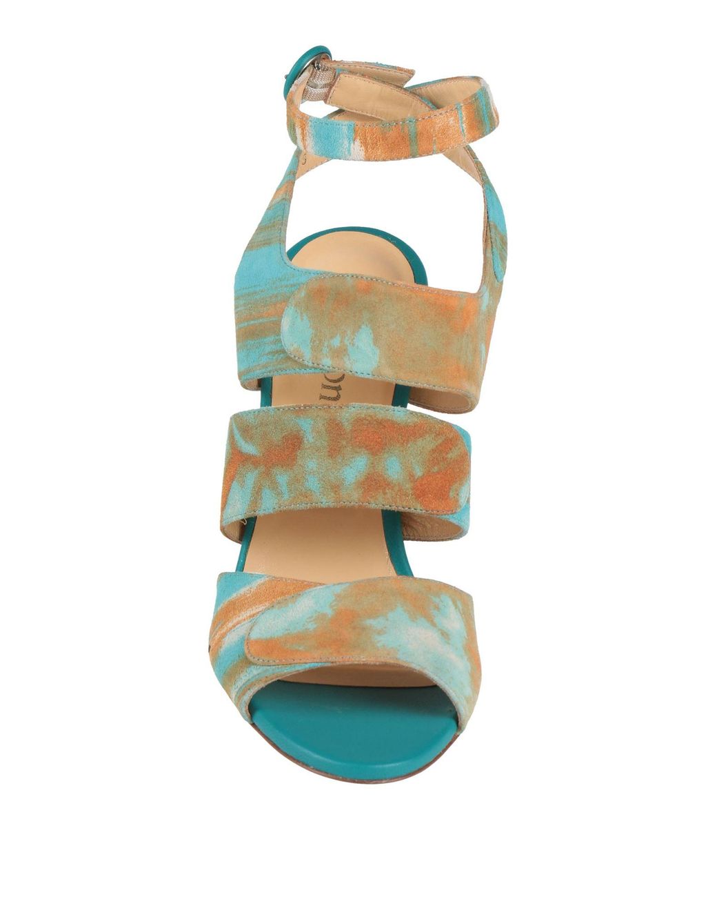 Testoni Green Sandals Leather