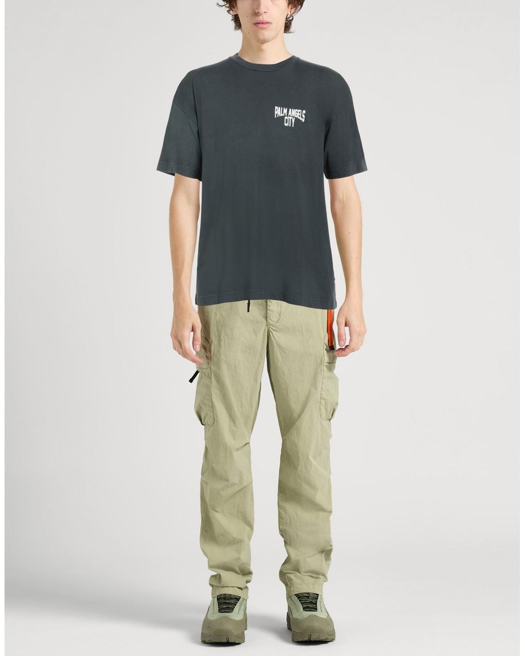 Palm Angels Black T-shirt for men