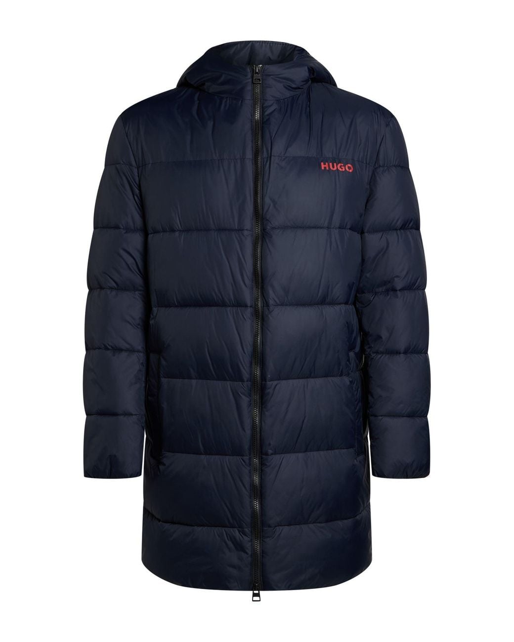 HUGO Blue Puffer Recycled Polyamide for men