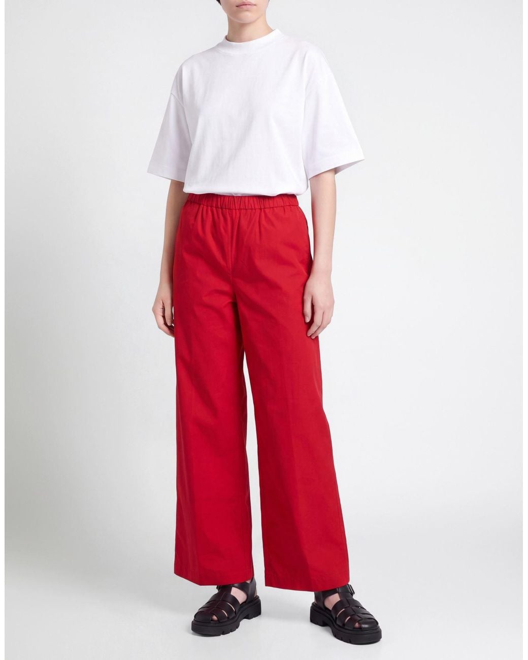 Aspesi Red Trouser