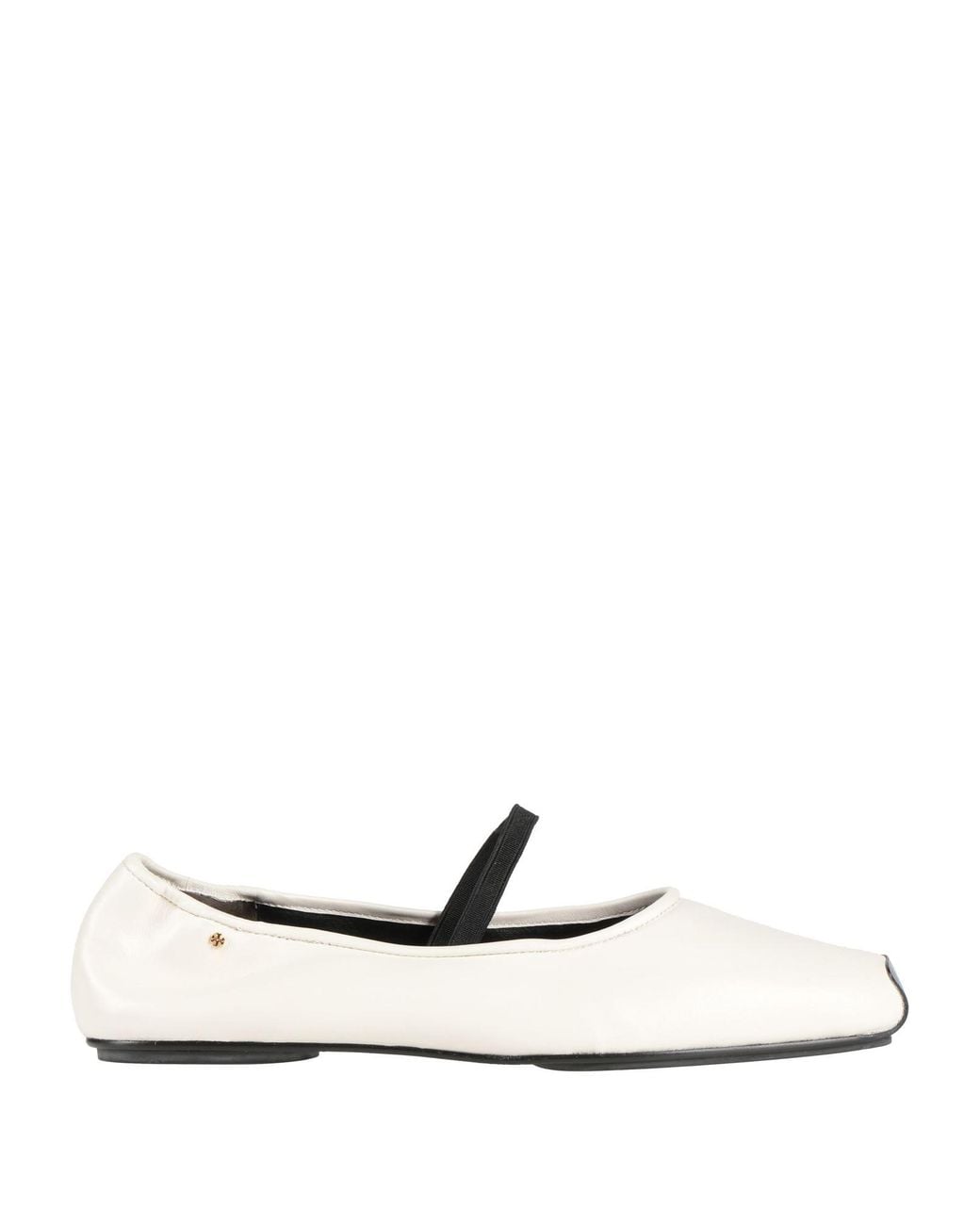 Tory Burch White Ballet Flats