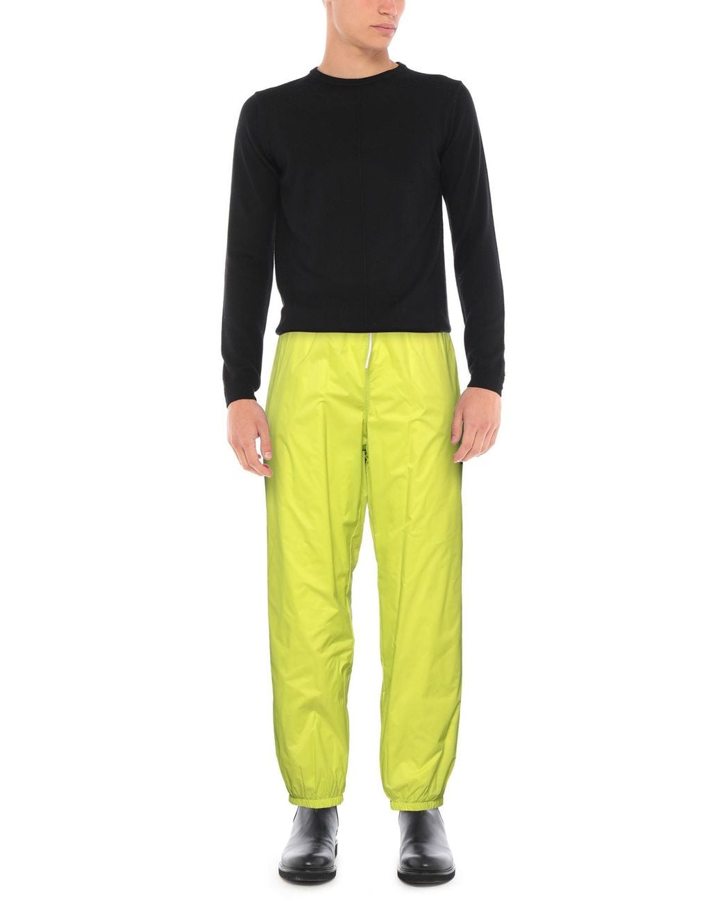MSGM Yellow Trouser for men