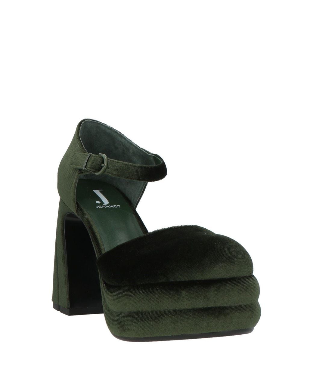 Jeannot Black Pumps Textile Fibers