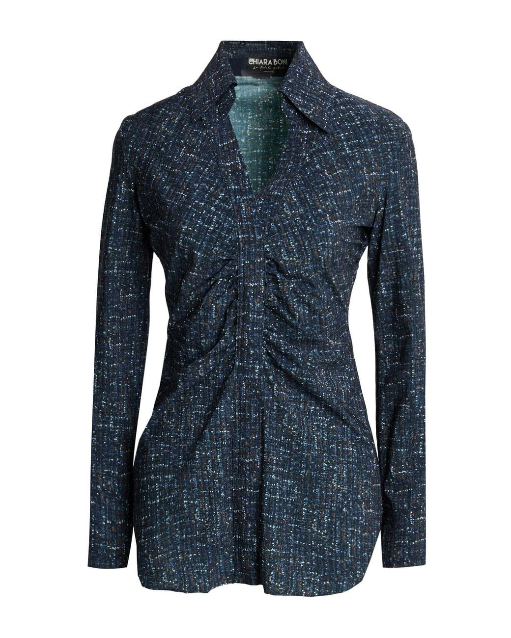La Petite Robe Di Chiara Boni Blue Top