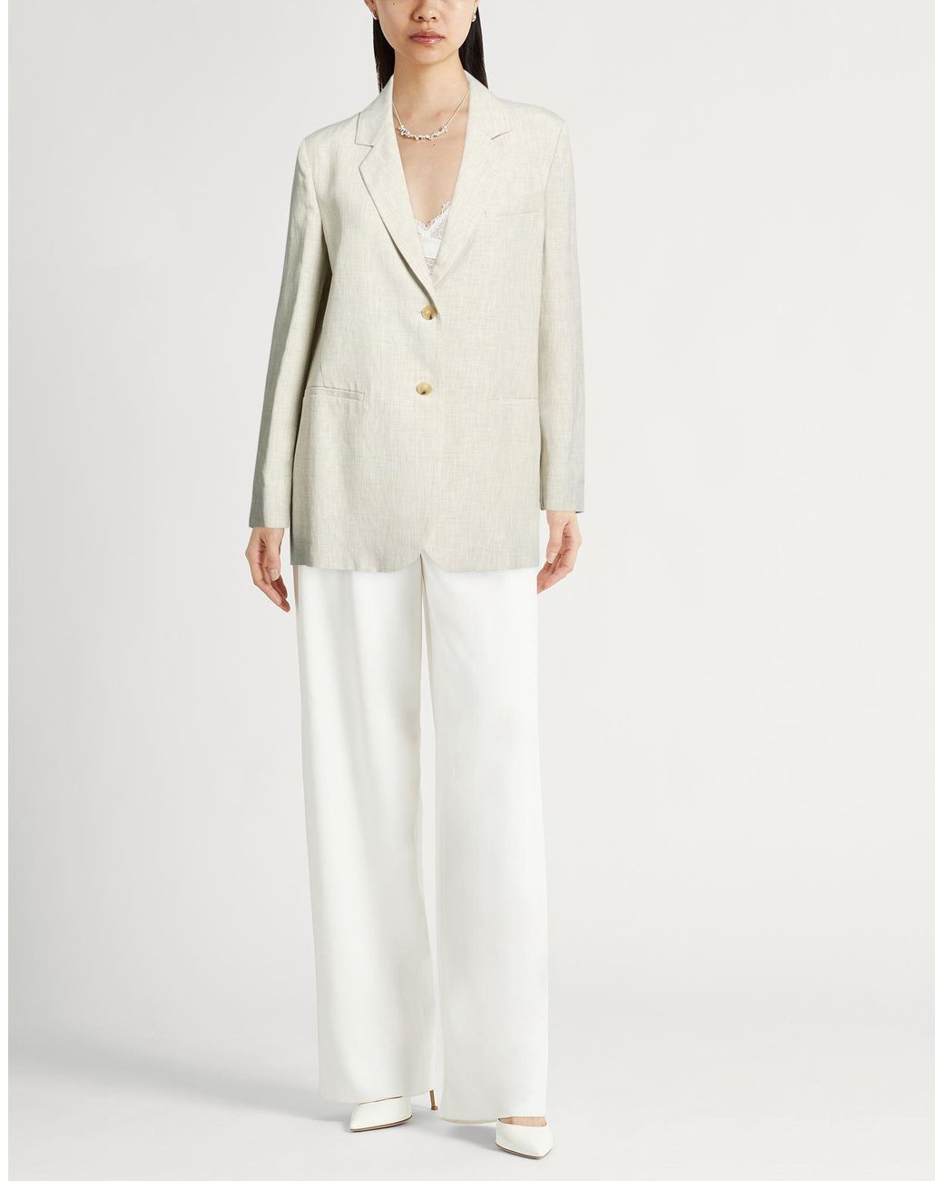 Forte_forte White Blazer