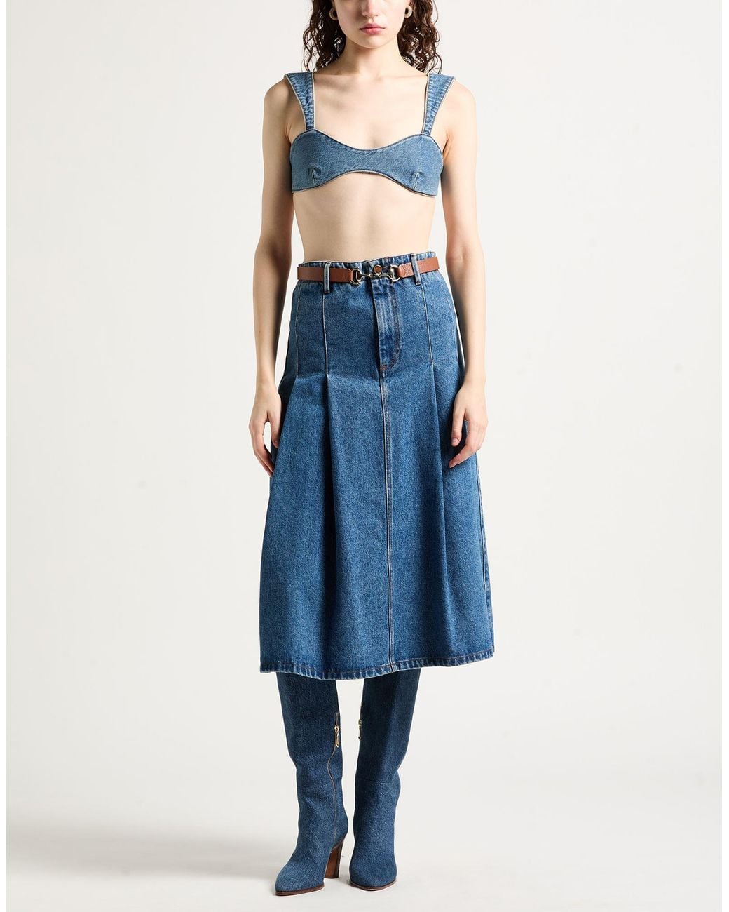 Top Magda Butrym en coloris Blue