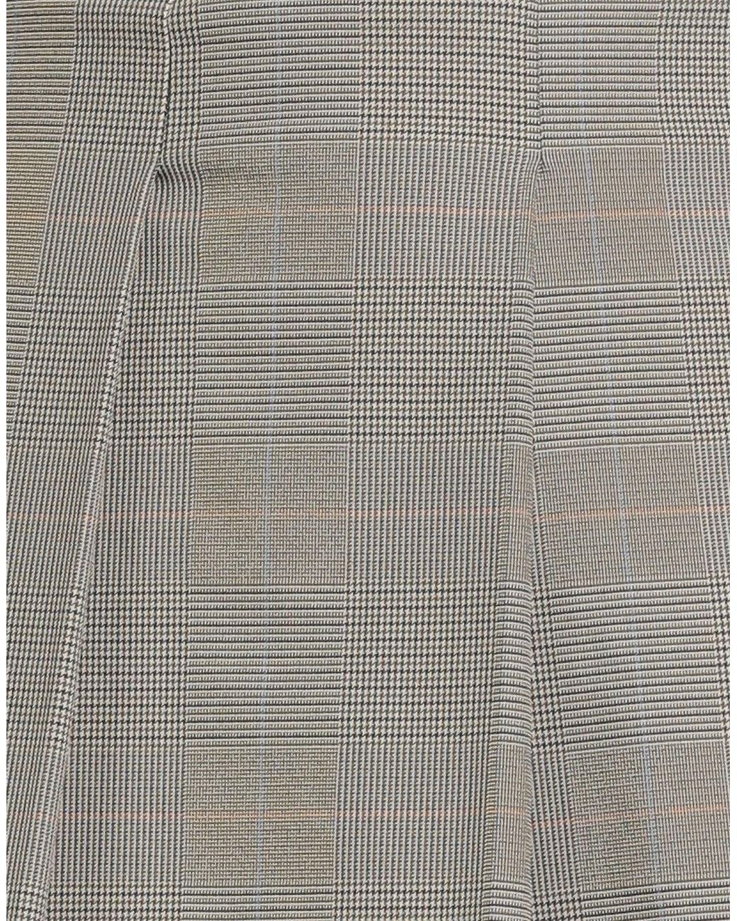 Sportmax Gray Mini Skirt Polyamide, Viscose, Elastane