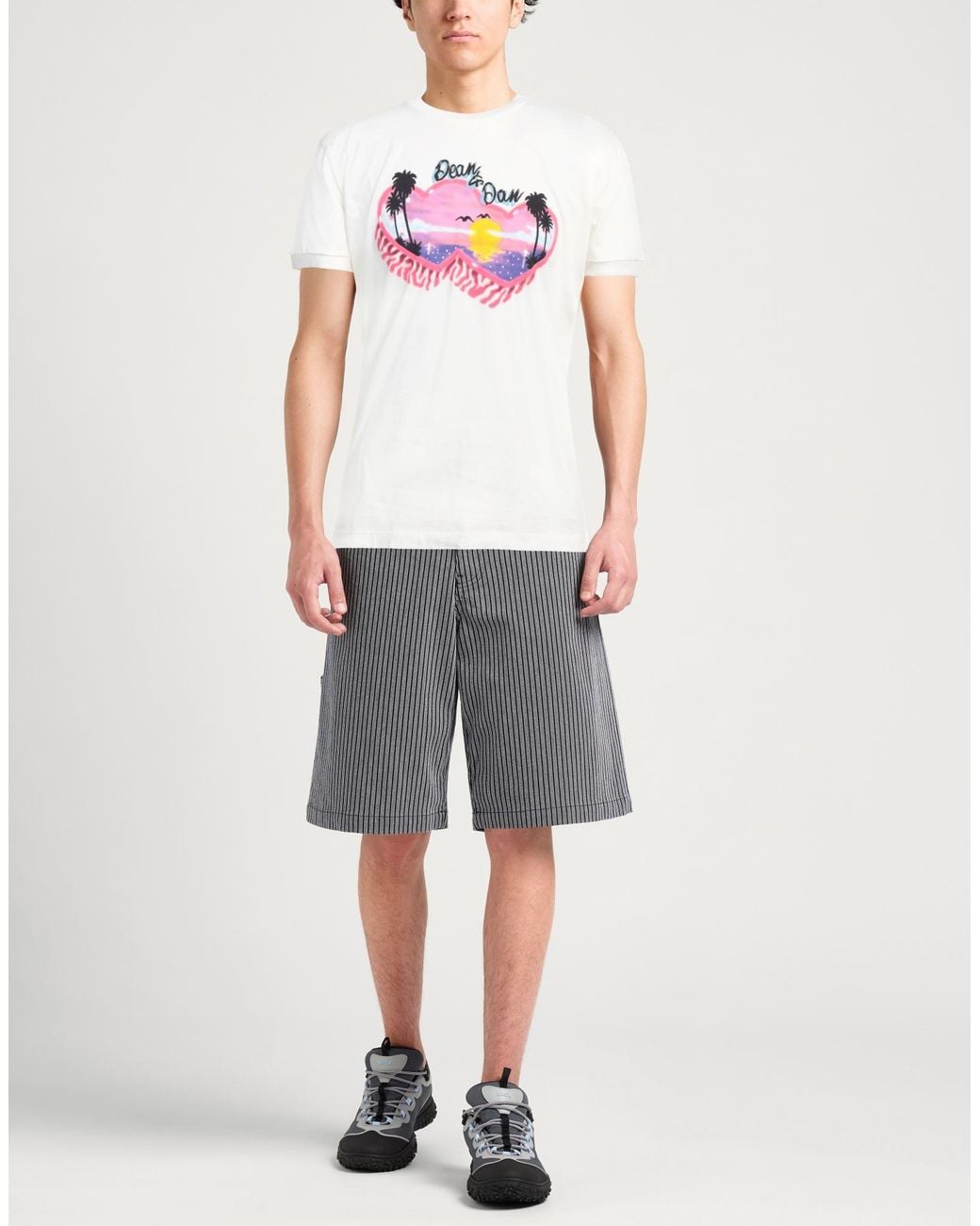 DSquared² Pink T-shirt for men