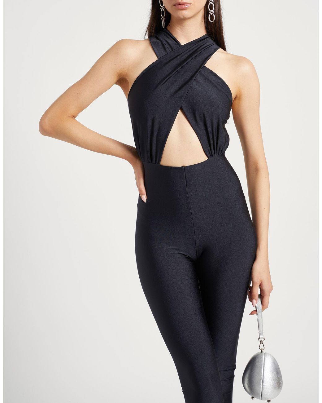 ANDAMANE Blue Jumpsuit Polyamide, Elastane