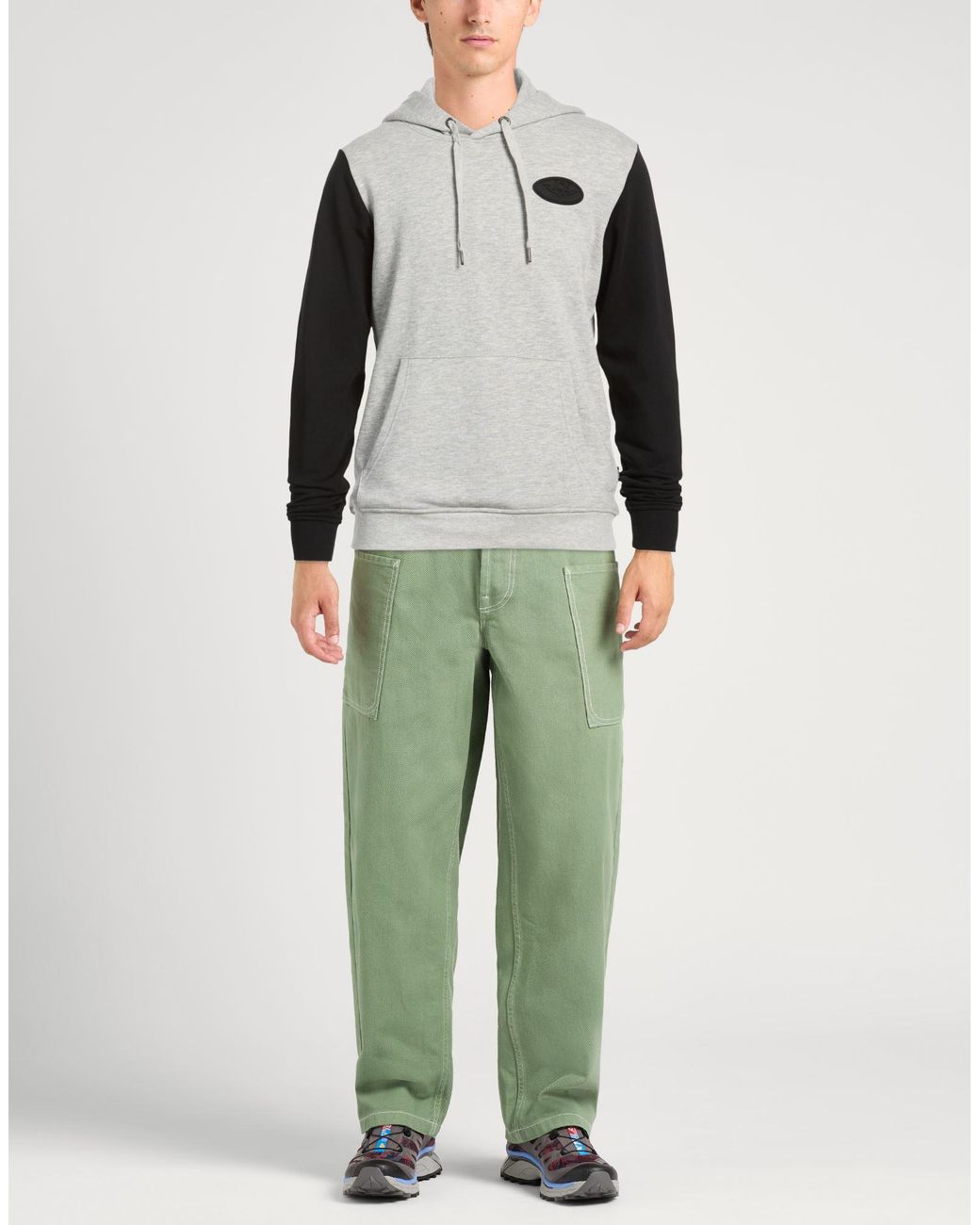 Ice Iceberg Gray Sweatshirt Cotton, Viscose for men