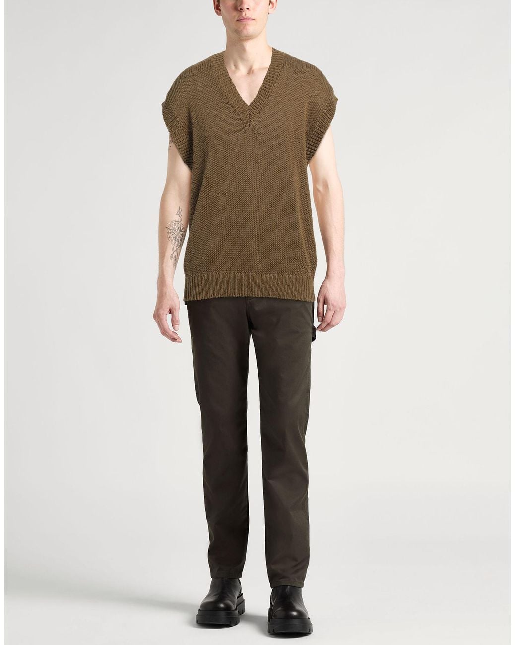 Roberto Collina Pullover in Green für Herren