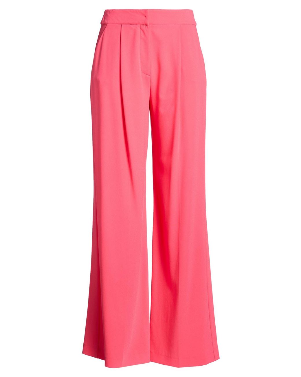 Patrizia Pepe Pink Pants Polyester, Elastane