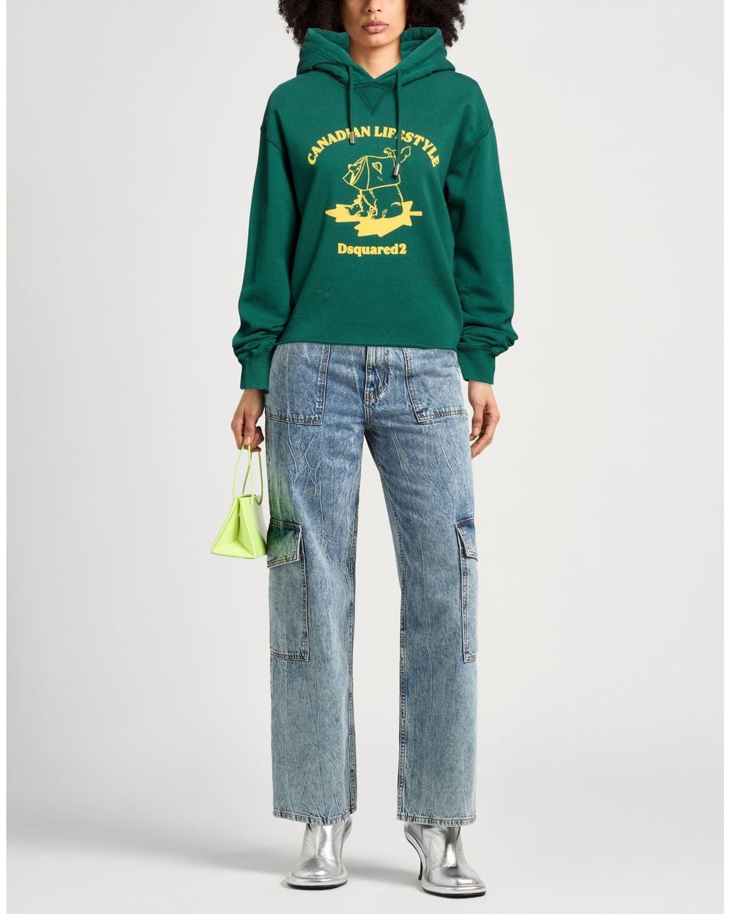Sudadera DSquared² de color Green