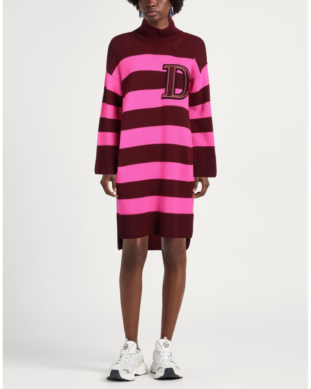 Dondup Pink Mini Dress