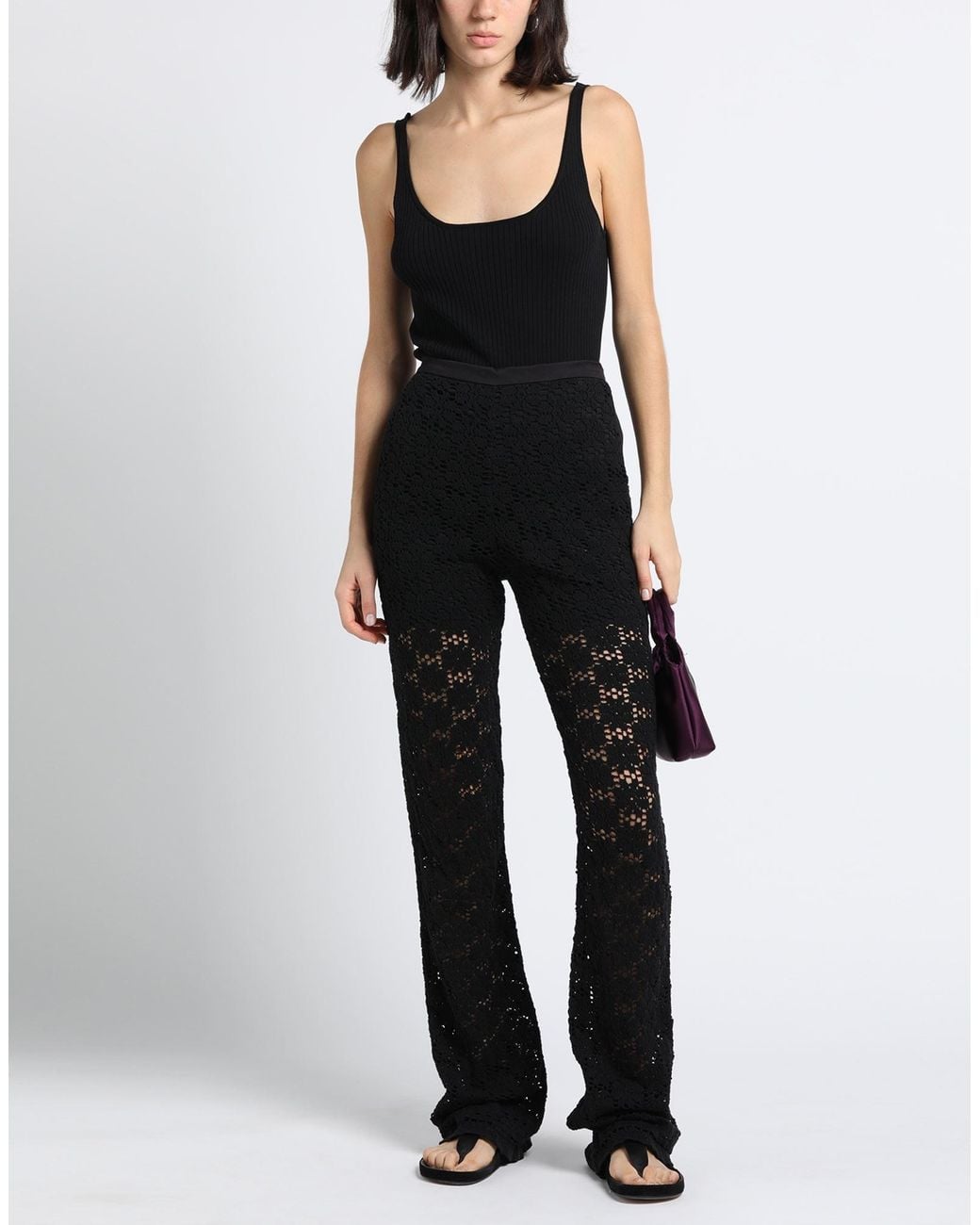 Jil Sander Black Trouser