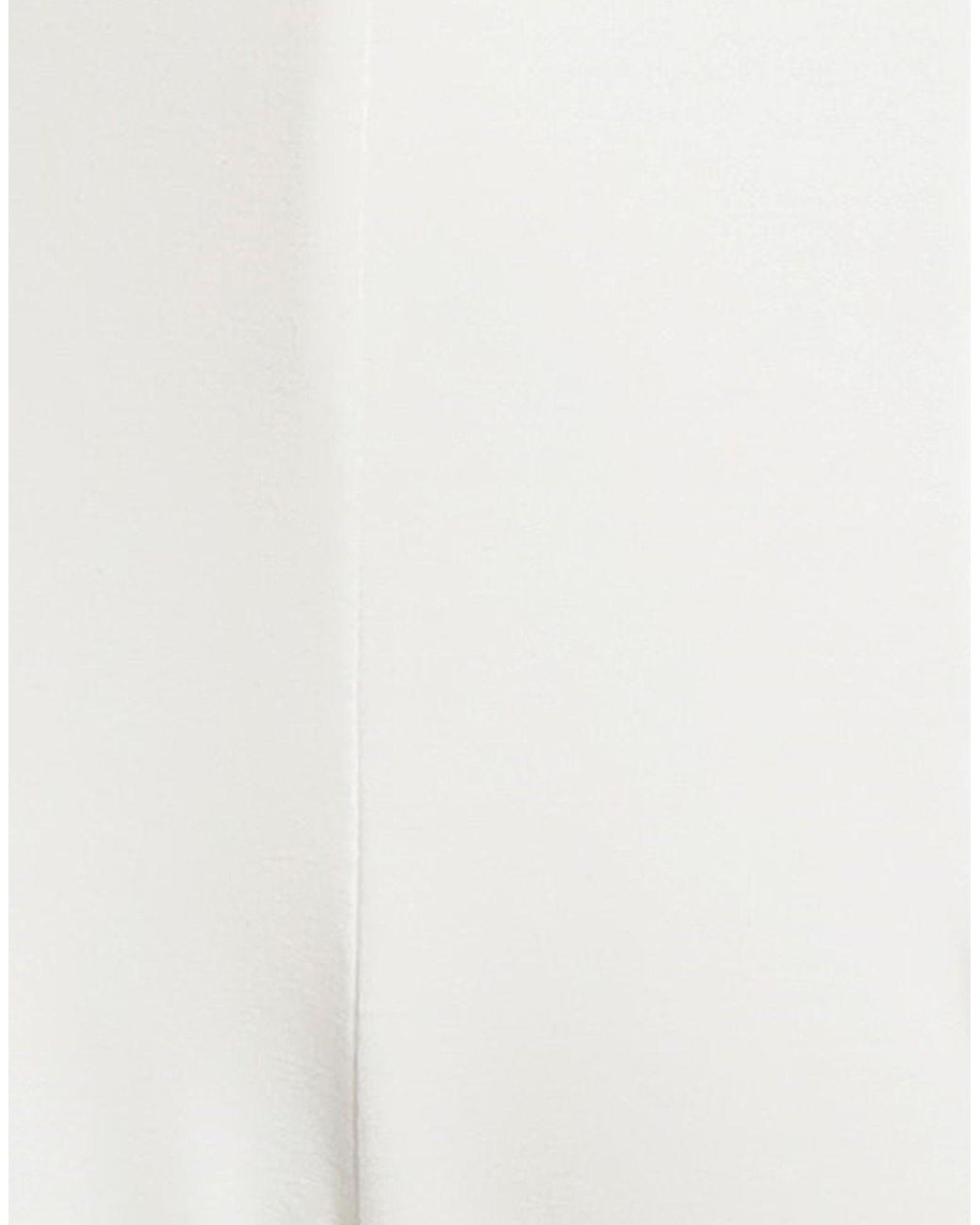 Alpha Studio White Pants Cotton, Elastane