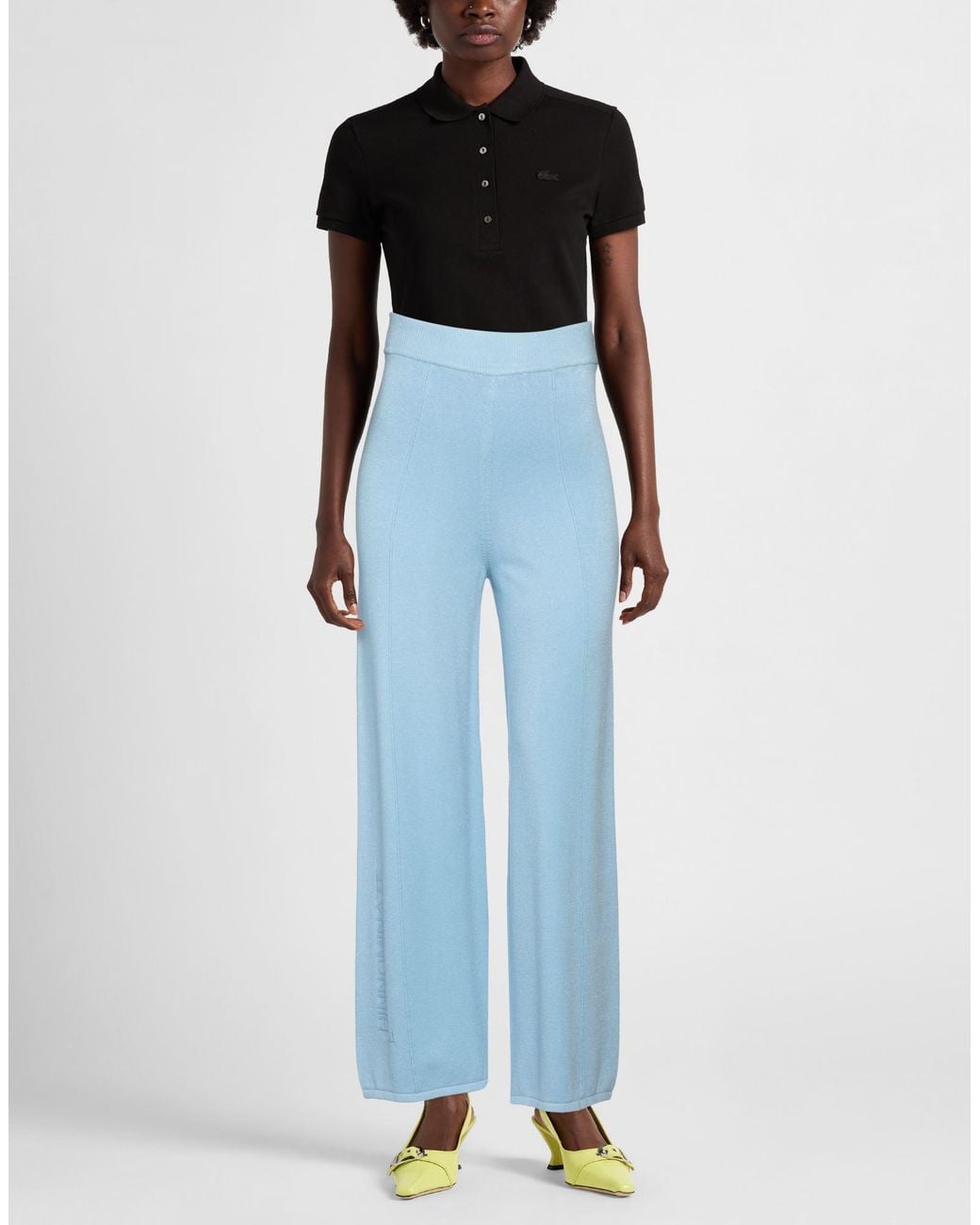 hinnominate Blue Pants Viscose, Elastane