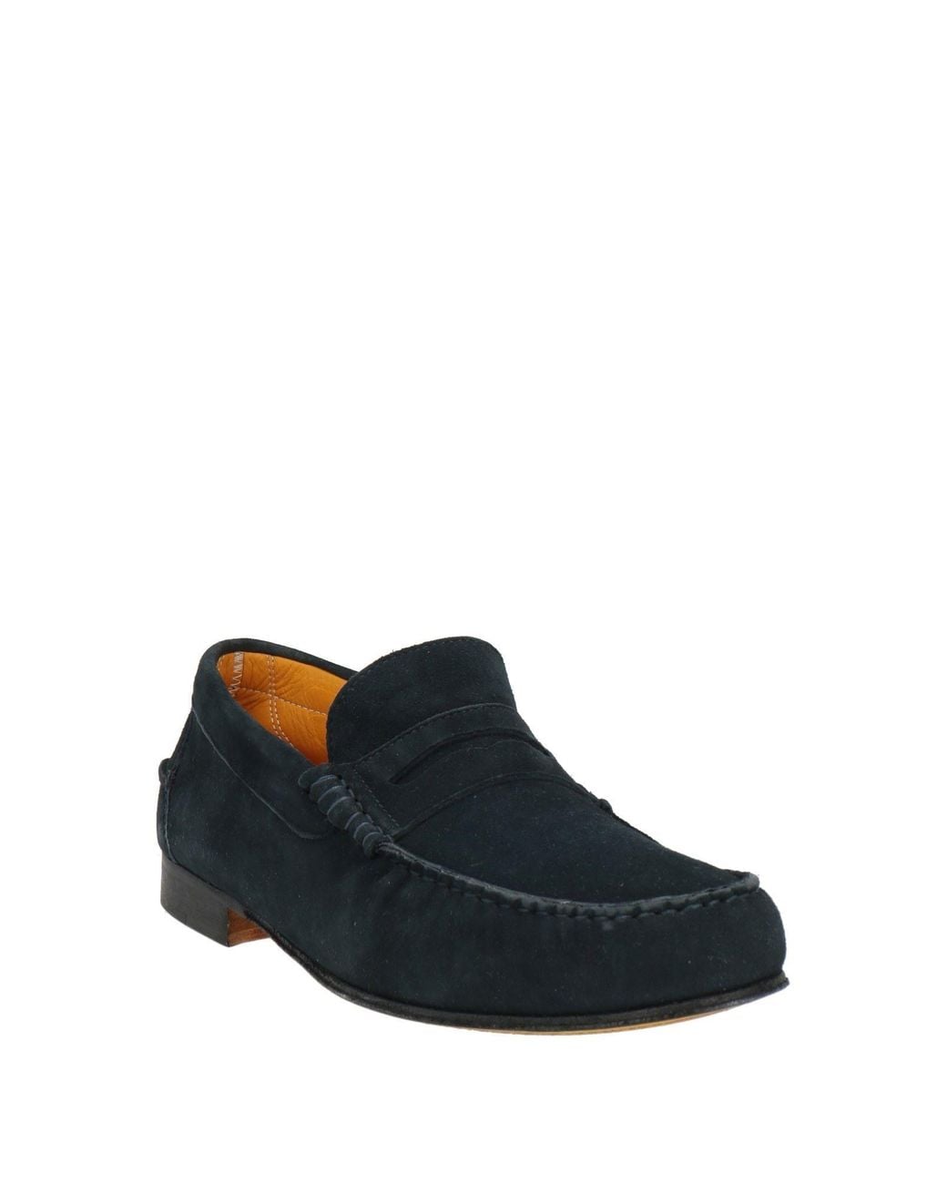 Antica Cuoieria Blue Loafers Leather for men