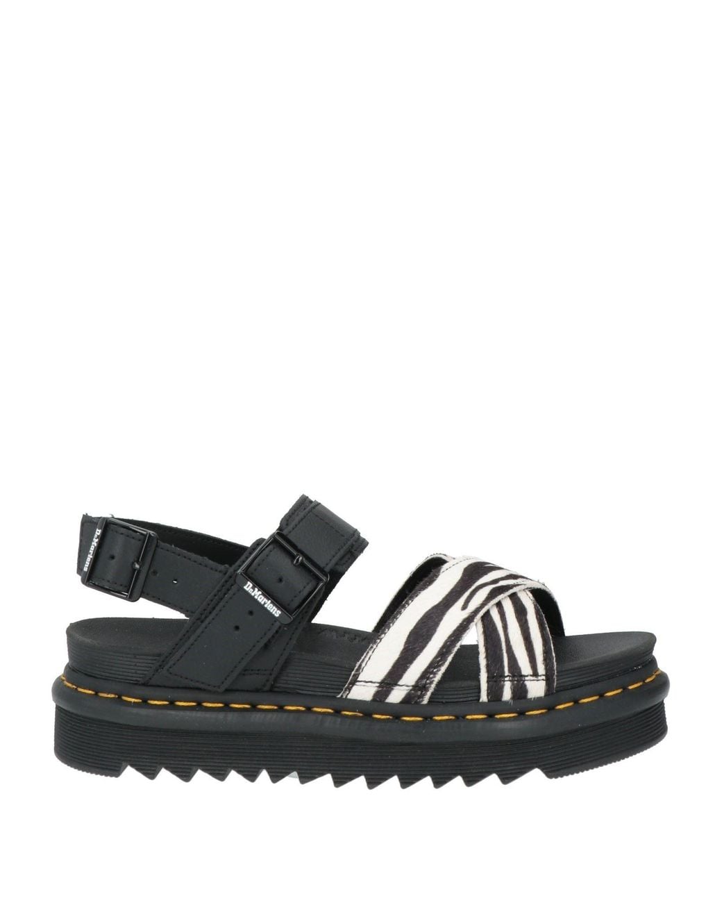 Dr. Martens Black Sandals Leather