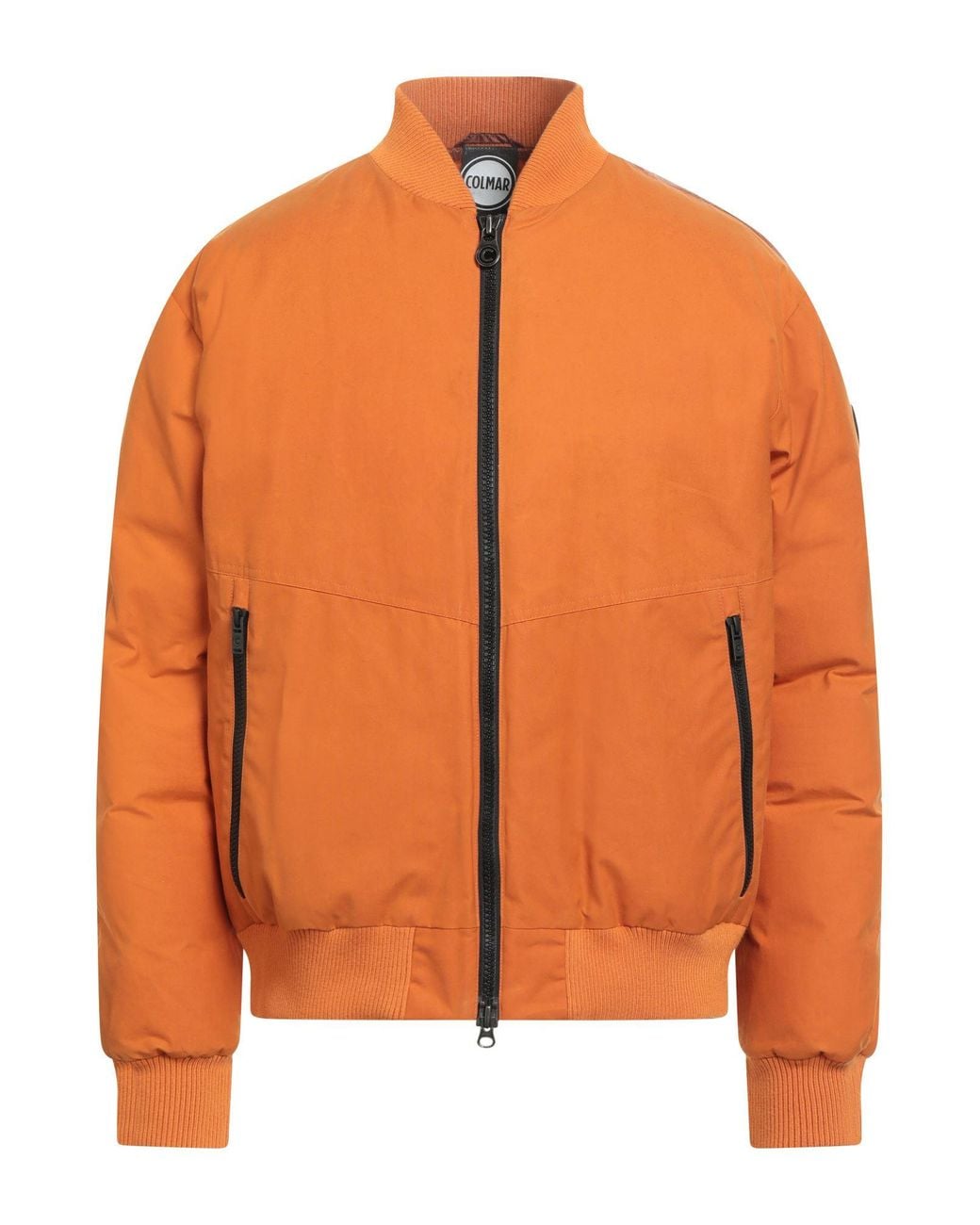 Colmar Orange Puffer Cotton, Polyamide for men