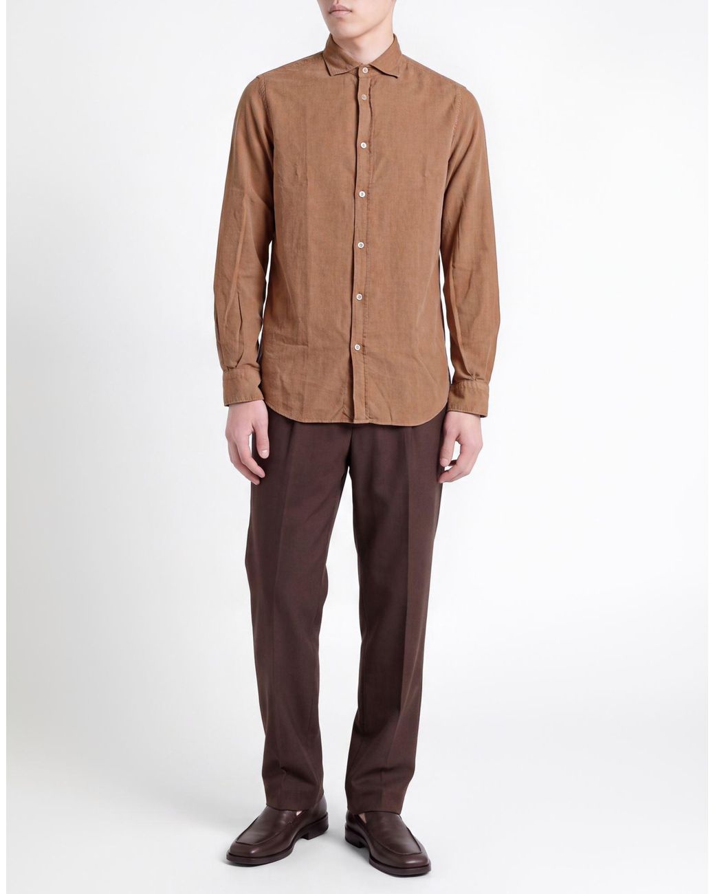 Boglioli Brown Shirt for men