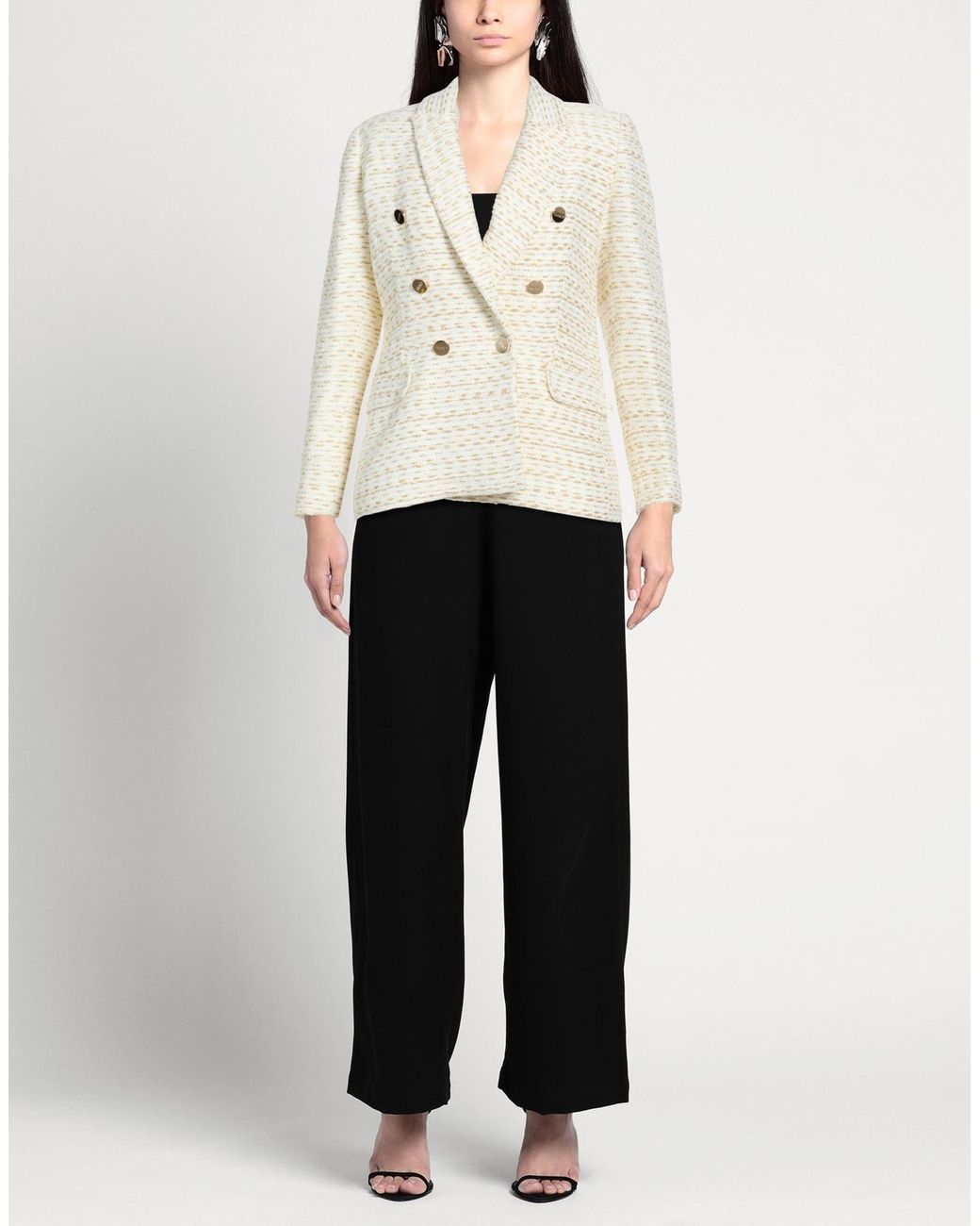 Liu Jo Natural Blazer Polyester