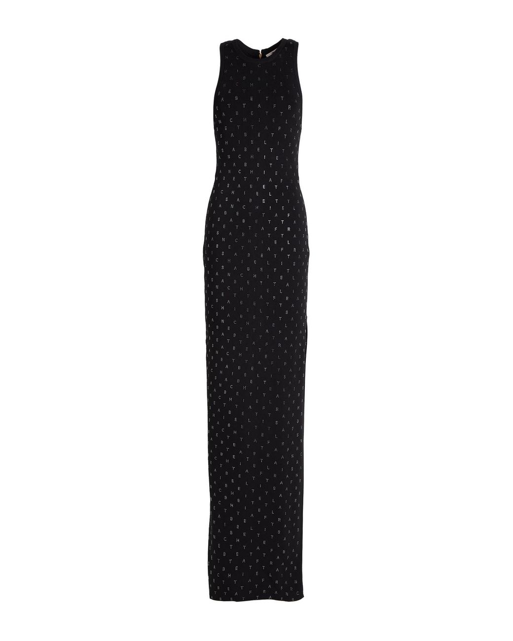 Elisabetta Franchi Black Maxi Dress
