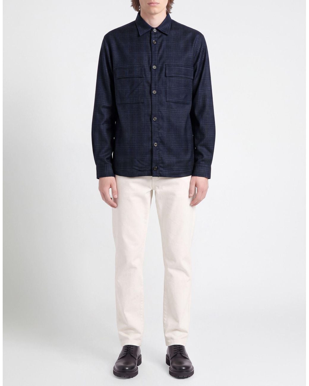 Paul & Shark Blue Midnight Jacket Virgin Wool for men