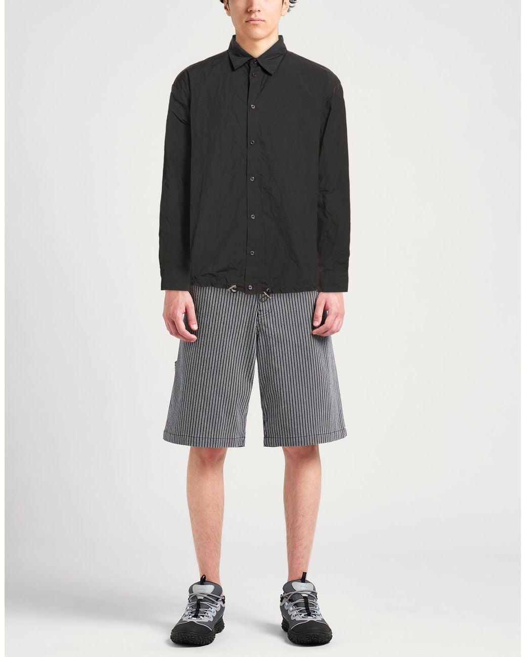 DSquared² Black Shirt Polyester, Polyamide for men