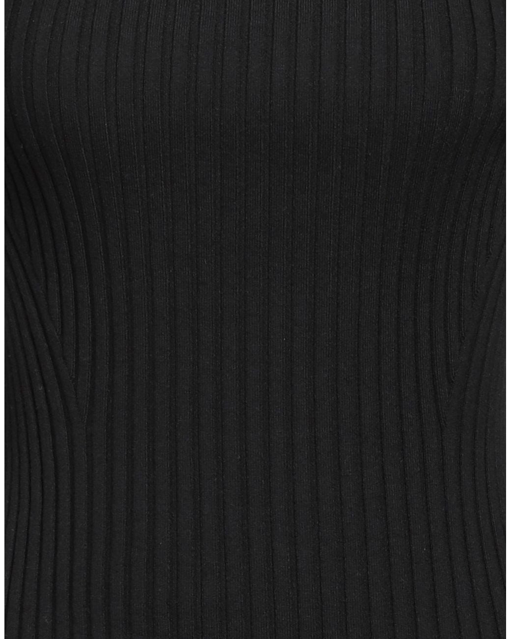 Anine Bing Black Sweater Cotton, Elastane