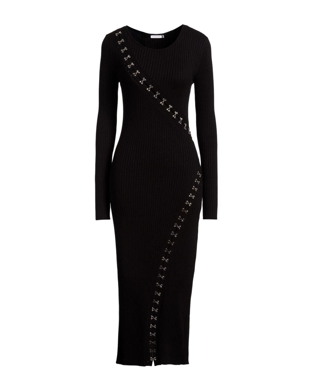 Patrizia Pepe Black Midi Dress