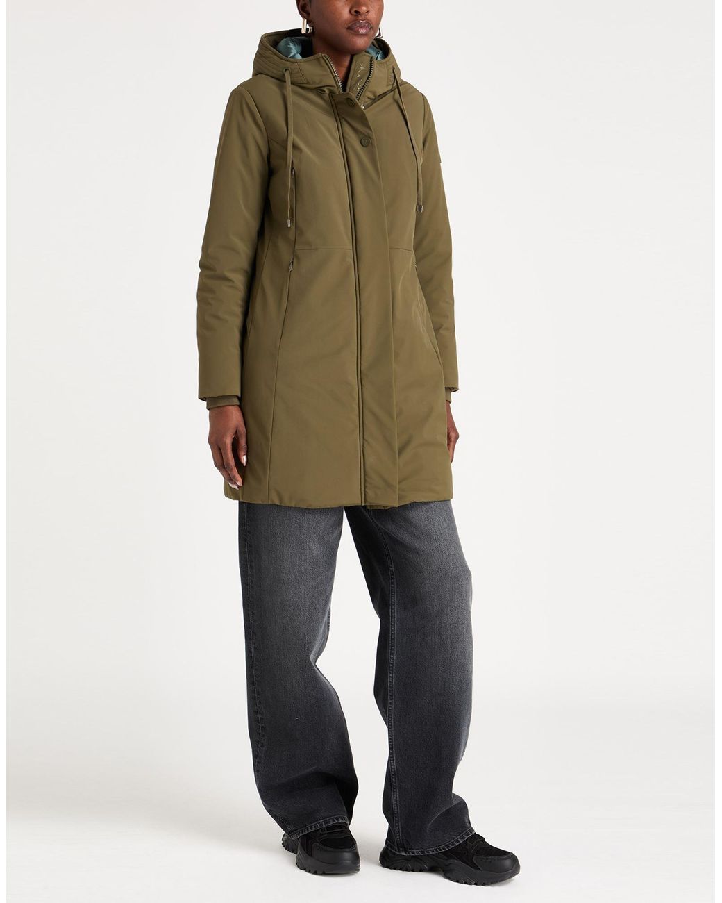 rihunik Green Coat