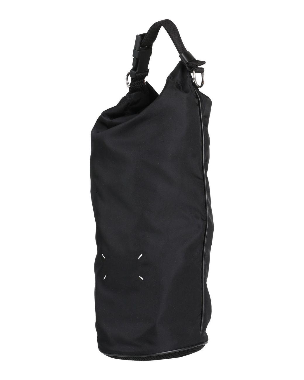 Maison Margiela Black Backpack Polyamide, Cow Leather