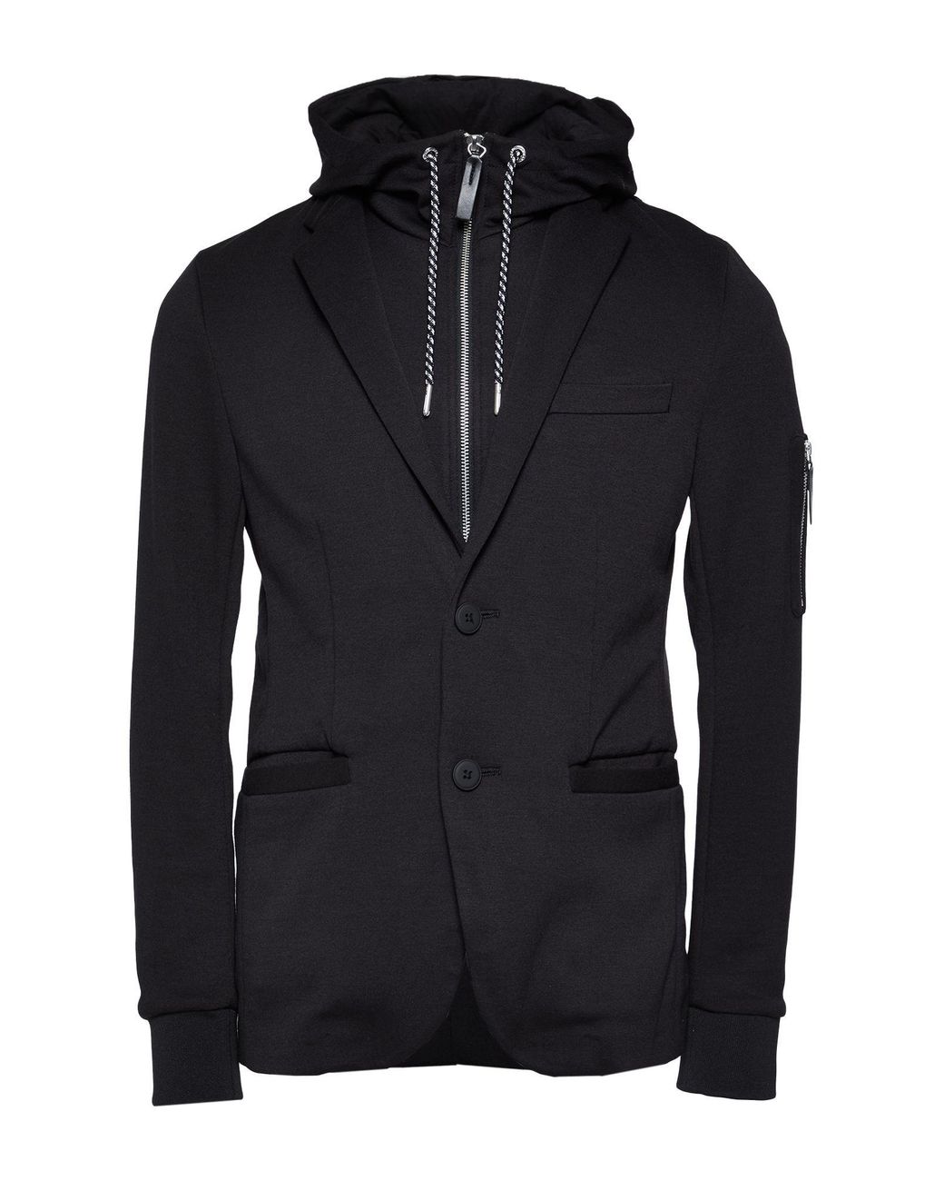 Armani Exchange Synthetic Suit Jacket in Black for Men Lyst