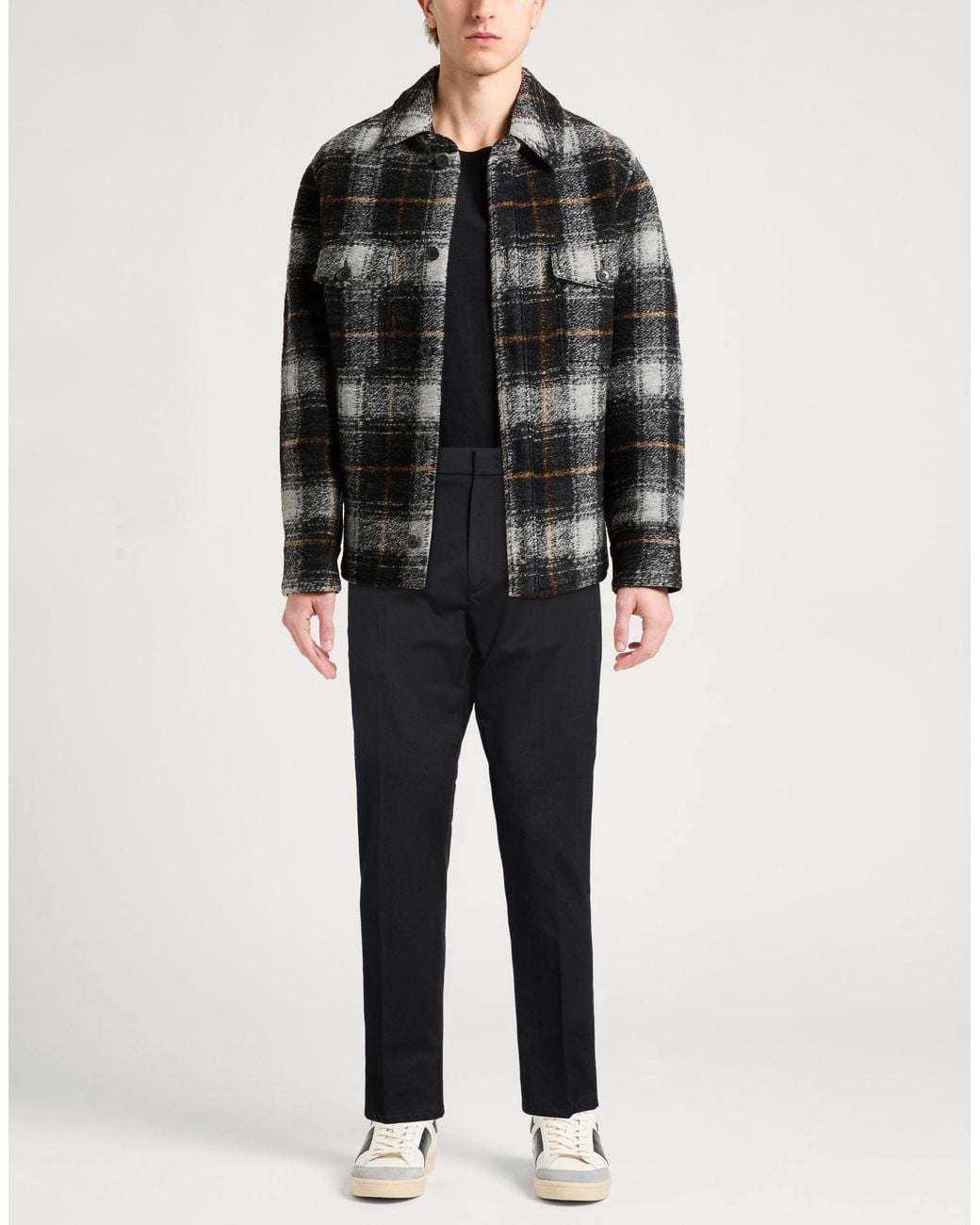 Dondup Black Pants for men