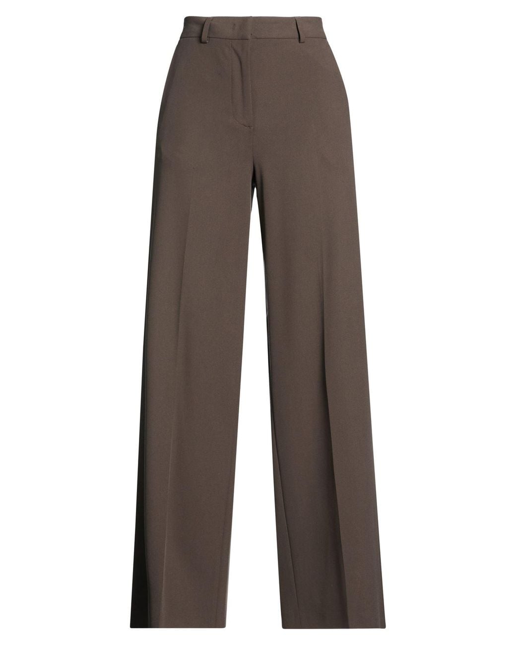 Blugirl Blumarine Brown Pants Polyester, Viscose, Elastane